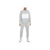 Nike Solid Color Zipper Logo Print Casual Sports Suit Men Suits Gray DM6836-063