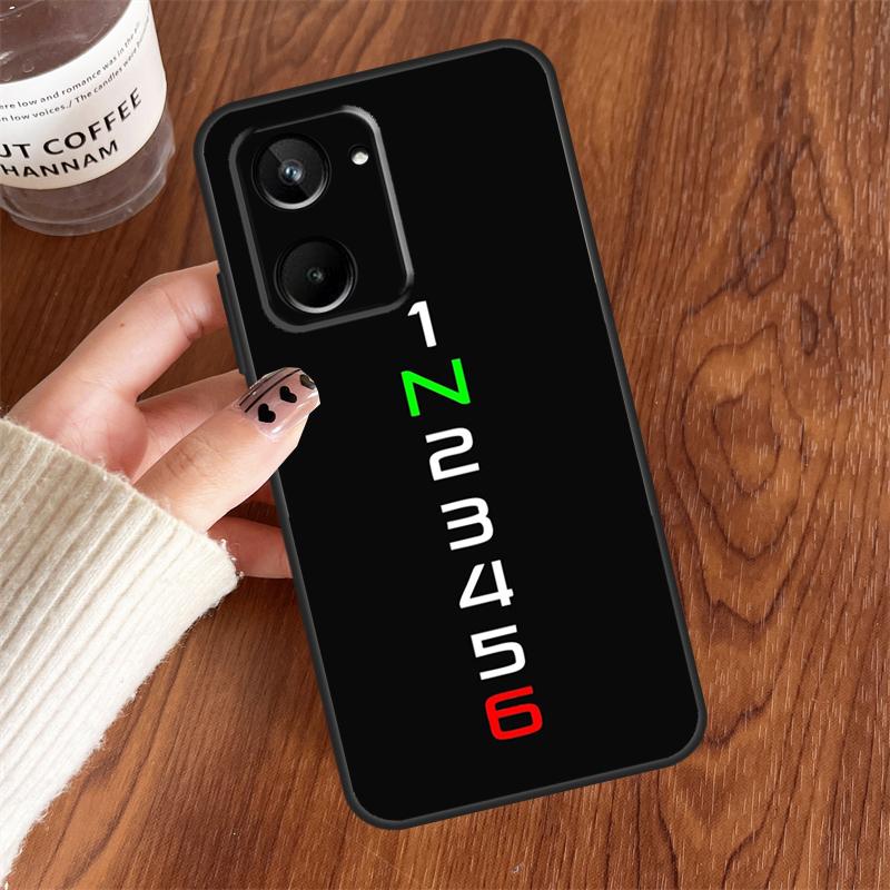 1N23456 Motorcycle For Realme 10 8 9 Pro Plus 8i C11 C15 C25 C30 C31 C35 C21Y GT Master GT Neo 5 2 3 3T Case