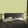 Geometric Rhombus Wallpaper Yellow and Beige for Living Room and Bedroom 50x1000