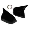 For Tesla Model Y 2019-2025 Rear View Door Wing Side Mirror Cover Caps Shell Case Rearview Cap Exterior Accessories Carbon Fiber