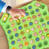 Multiplayer Animal/Fruit Theme Board Game Toy for Kids with Flip Chess for Family Gathering Classroom Activity Supply