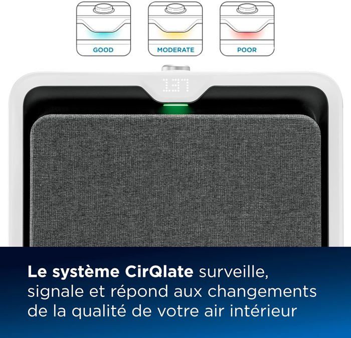 Air Purifier - BISSELL - Air320 - HEPA Filtration - Detects Allergens - Quiet