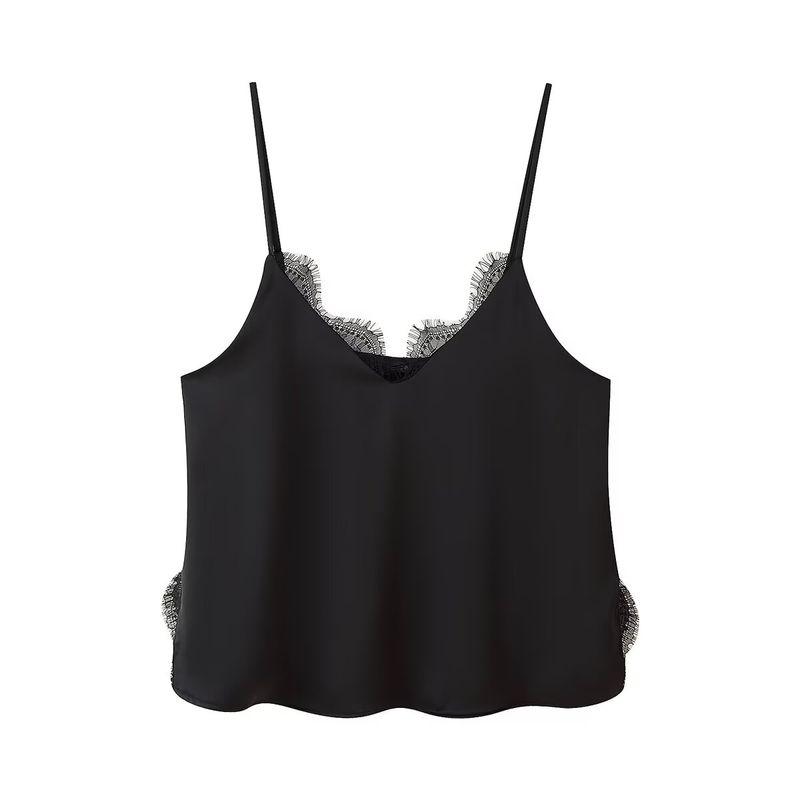 Araltay New Arrival Fashion Style Women's Clothing Lace Silk Satin Texture Tops Dress 8351049 2157074