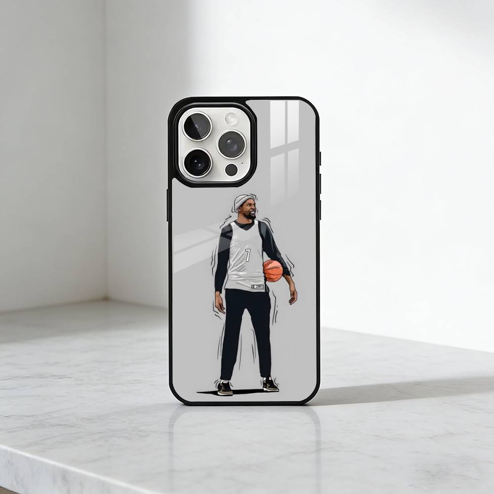 

K-Kevin 7 Basketball D-Durant Phone Case For iPhone17,16,15,14,13 Plus,Pro Max Magnetic For Magsafe Wireless Charging iPhone15Plus