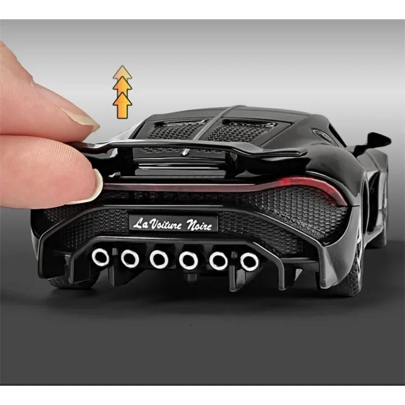 1/32 Bugatti BGT La Voiture Noire Alloy Car Model Decoration Metal Diecasts & Toy Vehicles Toy Global Limited Edition Children Boy Toys