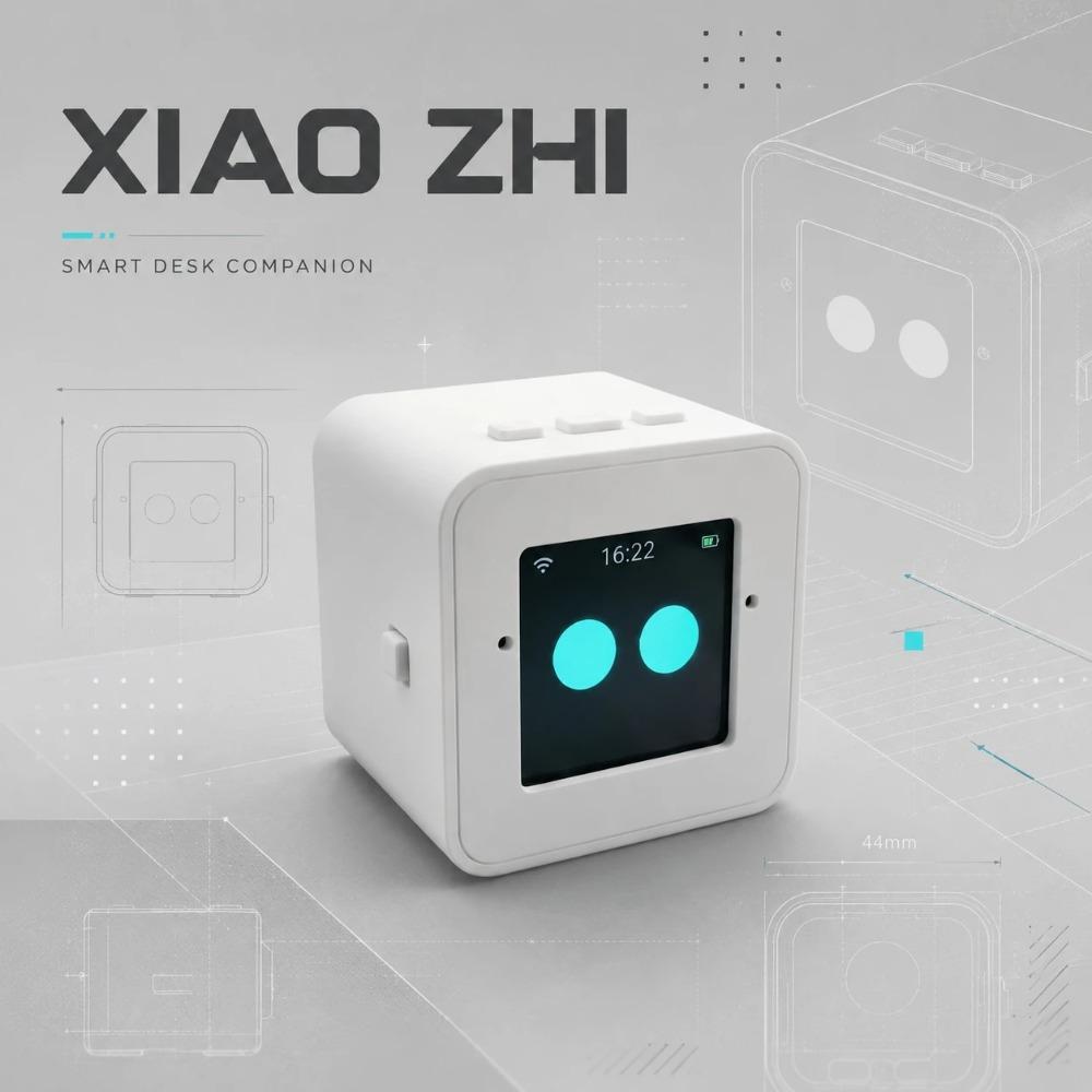 DeepSeek XiaoZhi Mini AI Robot | Emo Smart Voice Chatbot, Emotional Interaction, Personalized AI Companion, Unique Gift Idea