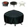 Fire Pit Cover With Rainproof Dustproof Uv Resistant Material For Outdoor Garden Bbq