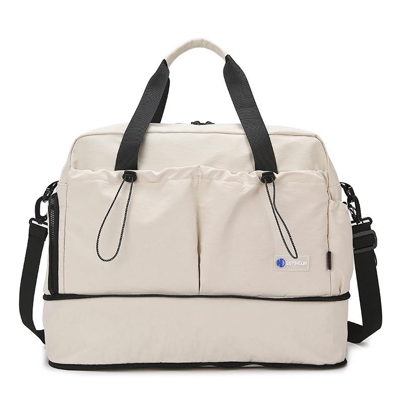 Travel Fashion Multi-Purpose Women's Yoga Fitness Shoulder Bag - Large Capacity Crossbody Handbag