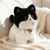 12-32cm Cartoon Cute Cat Plush Doll Funny Soft Muppet Cat Orange White Black Cat Animal Stuffed Toy Home Decoration Girls Gift