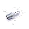 Universal Scubas Diving Adapters 1/4Ntp To Secure Connection Light Weight For Diving Use