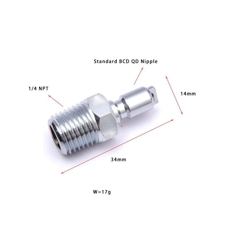 Universal Scubas Diving Adapters 1/4Ntp To Secure Connection Light Weight For Diving Use