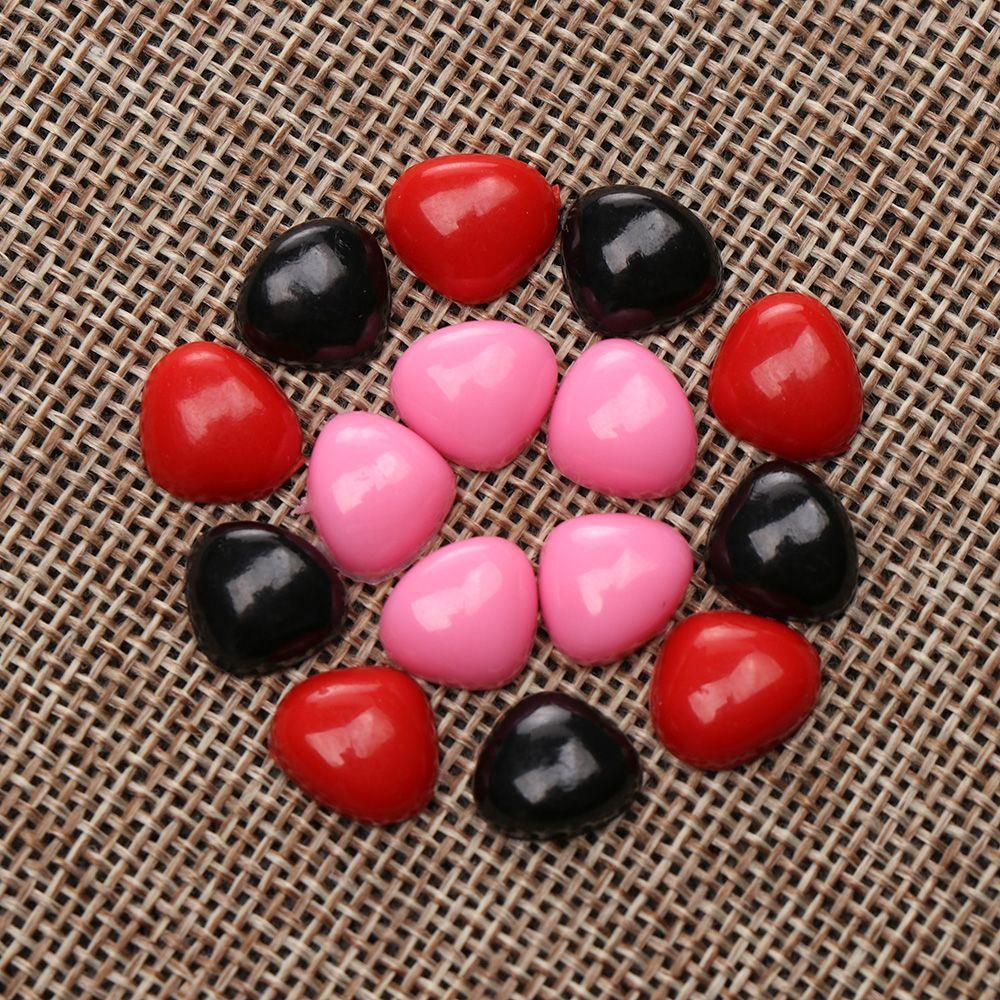 100pcs New Bear Buttons DIY Tool Triangle Nose Dolls Accessories Safety Parts Noses