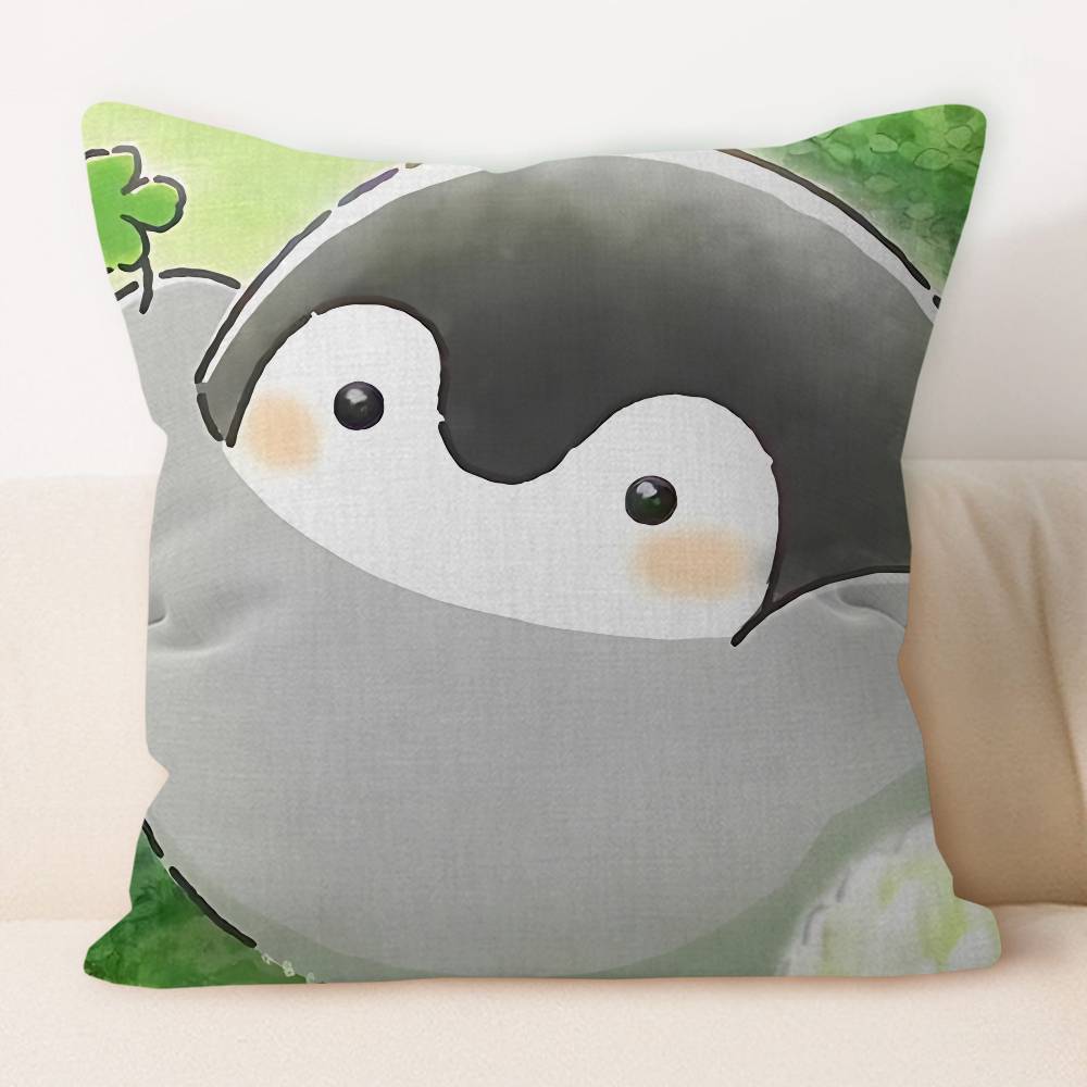Koupen-chan Cartoon Pillowcase Toon Gift Cushion Cover Bedroom Home Sofa Chair Seat Decor Pillow Case
