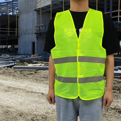 Letnia odblaskowa odzież Kamizelka bezpieczeństwa Ruch uliczny na placu budowy Pracownicy sprzątający Kamizelka odblaskowa Ubrania robocze w nocy