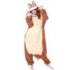 Sazac Fleece Adult Disney Chip and Dale Kigurumi [Chip]