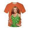 3D Printed T-Shirt Casual Short Sleeve T-Shirt Top