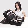 Professional Large Capacity Makeup & Nail Art Storage Box with Handheld Compartments