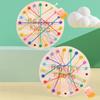 1 Set Seilentwirrungsspiel für Kinder, verdrehte Seilknoten, Herausforderungsbrettspiel, Logikdenken, interaktives pädagogisches Spielzeug zum Abhängen elastischer Seile