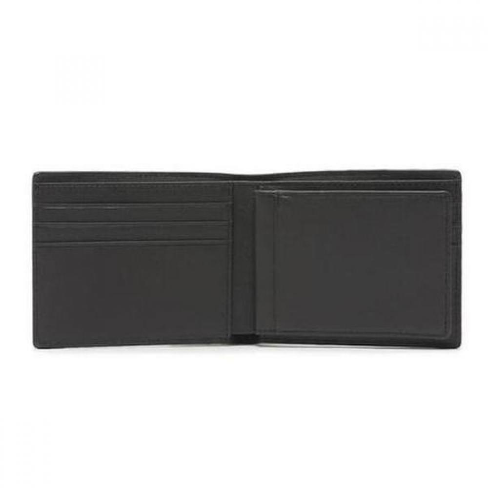 Daks Brown Dd Logo Matte Leather Wallet W3 dbwa3e368W3
