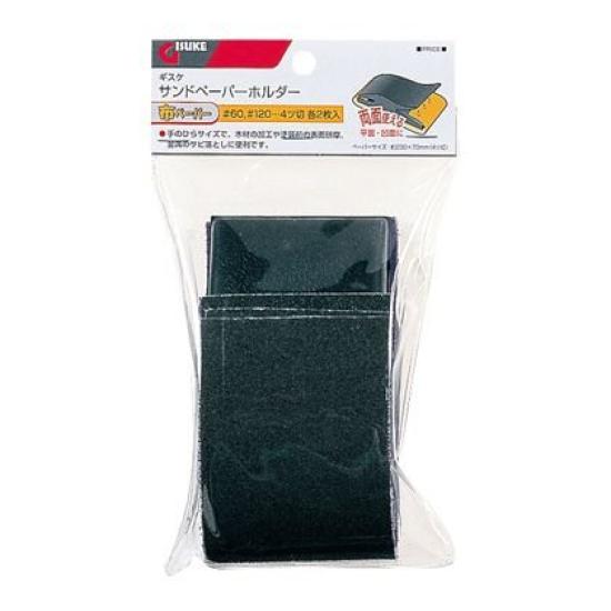 

Takagi GISUKE Sandpaper Cloth Paper 4 2 Pieces Each Holder, #60/#120, Pieces, чорний
