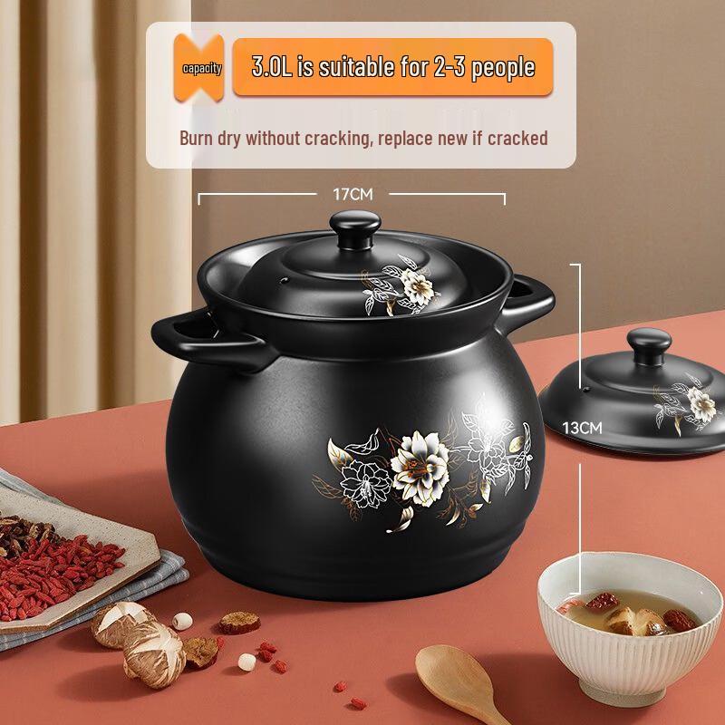 

Zhi Shi Ceramic Stew Pot