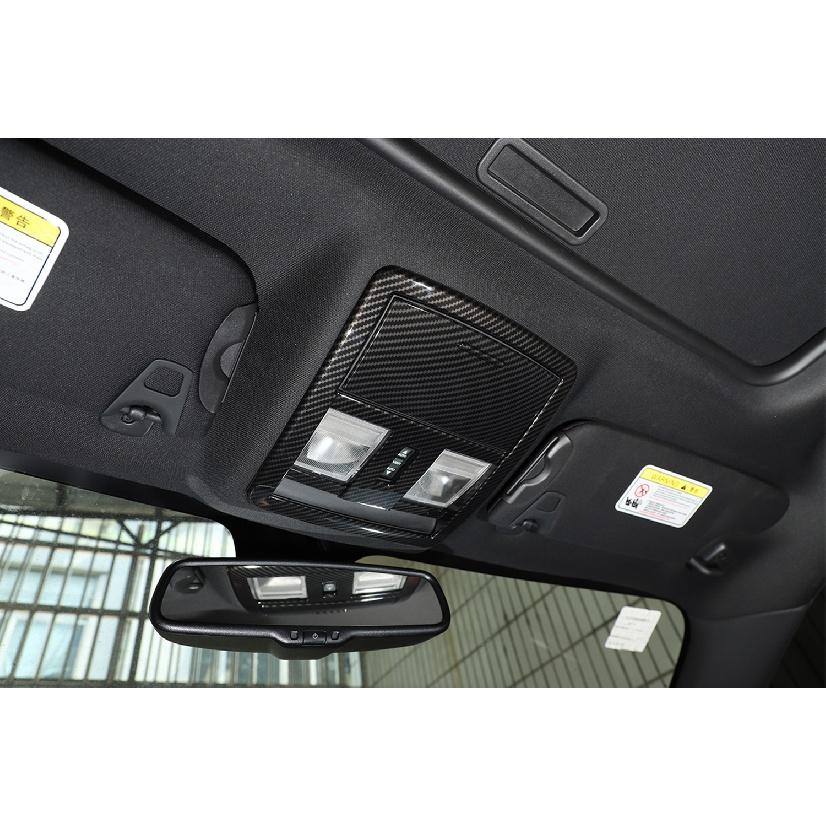 Car Reading Light Lamp Decoration Cover Stickers Trim for Dodge Challenger 2010- 2022 Interior Mouldings