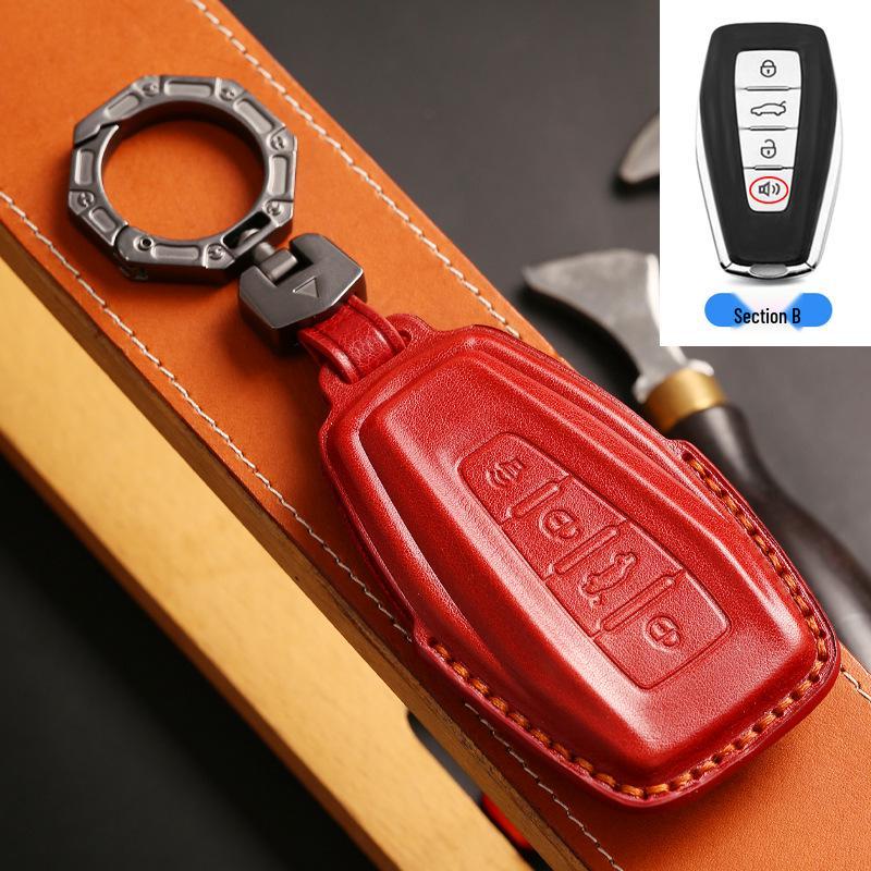 Geely Key Case for New Xingrui, Emgrand GS, Bin Yue, Xing Yue, Boyue Pro, Binrui, Icon, Vision - Male Shell Buckle