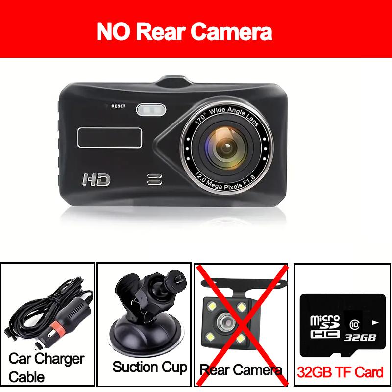 1080P Dash Cam for Cars 3Inch Touch Screen Car DVR Video Recorder Rear View Camera for Vehicle Parking Sensor Car Assecories