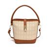 Fashionable Bucket Bag For Women 2024 Summer New Simple Casual Single Shoulder Bag