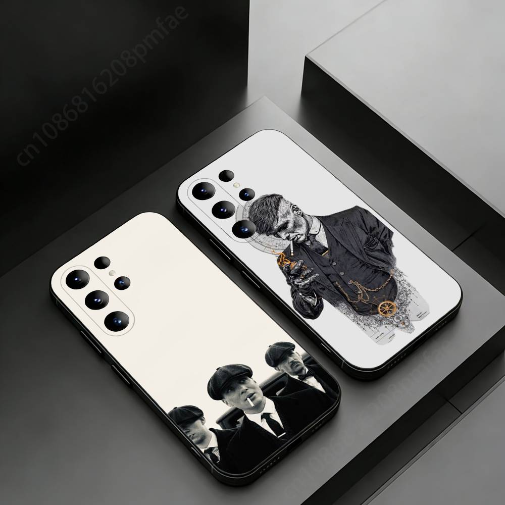 P-Peaky B-Blinders TV Cool Phone case for Samsung Galaxy S24,25,26,23 22,21,S20 Plus Ultra FE soft fundas cases