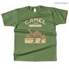 Unisexs Cotton Camel Legends Graphic T Shirt Street Casual Style Tee for Unisex and Women