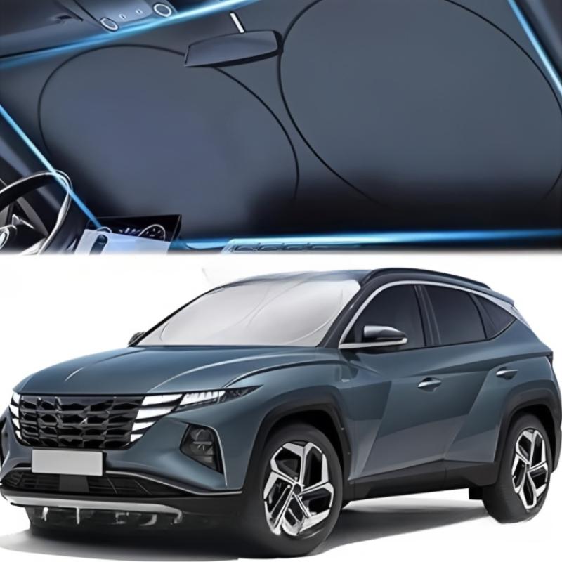 Auto-Baffle-Sonnenschutz Innenfensterabdeckung Windschutzscheiben-Visier-Schutz Windschutzscheiben-Falt-Sonnenschutzvorhang Styling Sonnenschutz