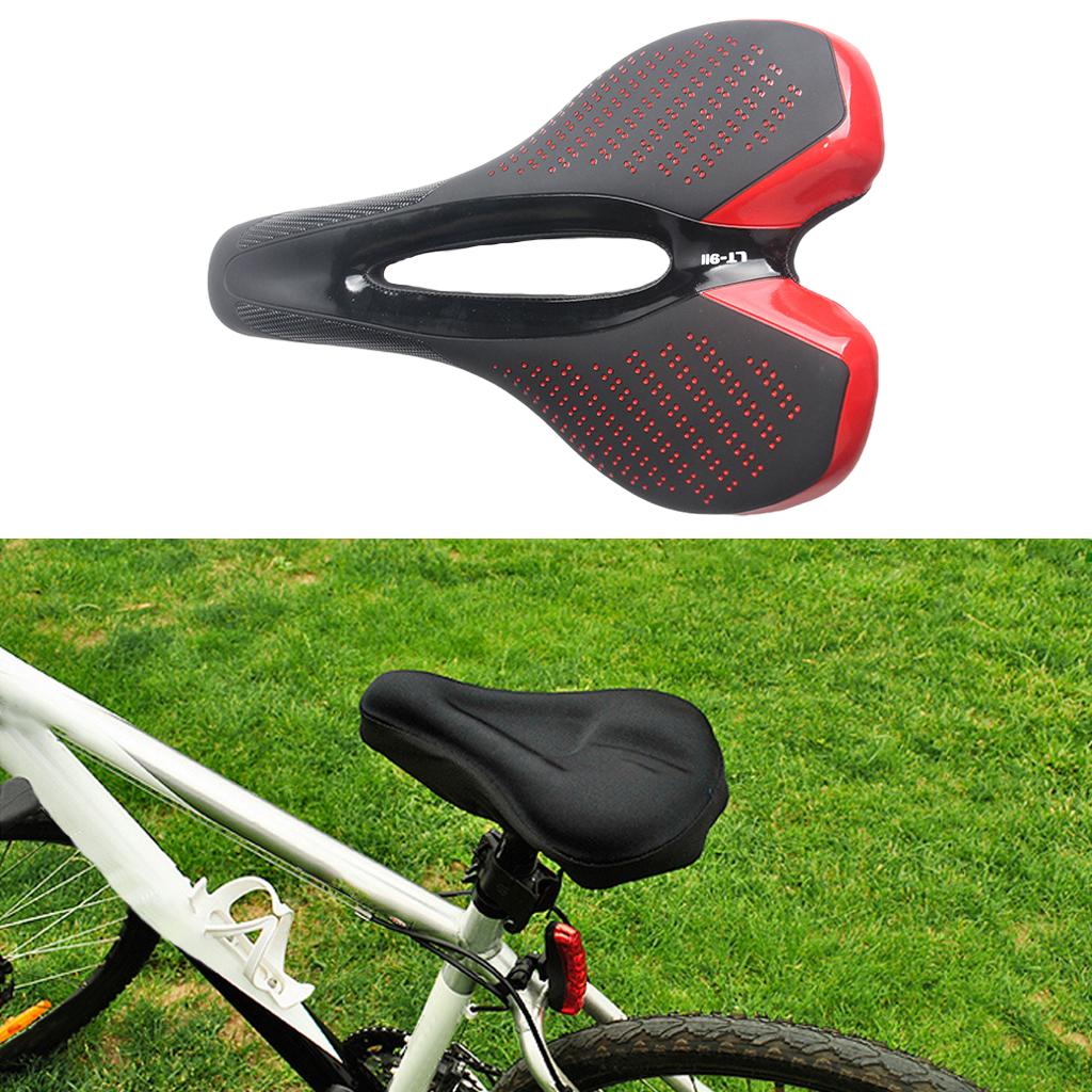 Comfort Bike Saddle Seat Waterproof for Parts Road Exercise Outdoor -