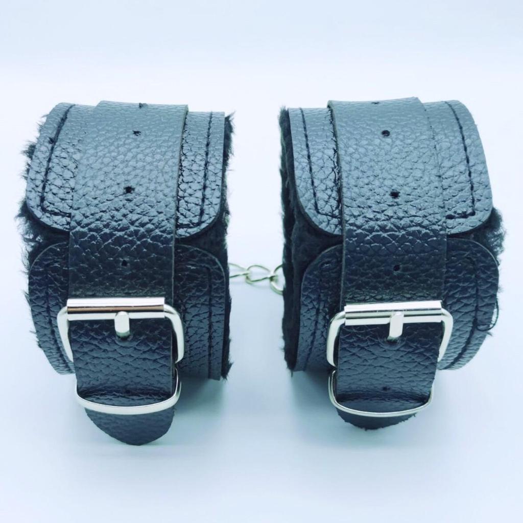 Plush Flirting Handcuffs: Bondage Adult Toys for Couples