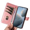 For Xiaomi 14T Case Flip Wallet T-Shape Lines Leather Phone Cover