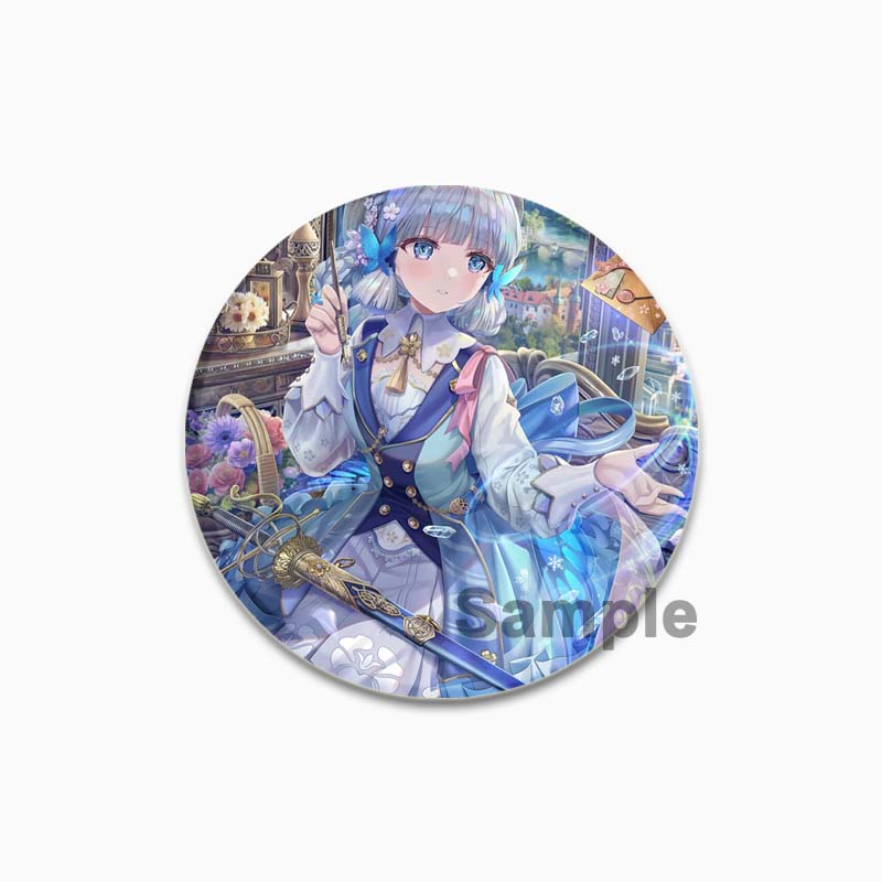 32/44/58MM Alloy Pins for Backpack Hat  Icon Cartoon Brooch  Genshin Impact Pin Fashion Jewelry Accessory