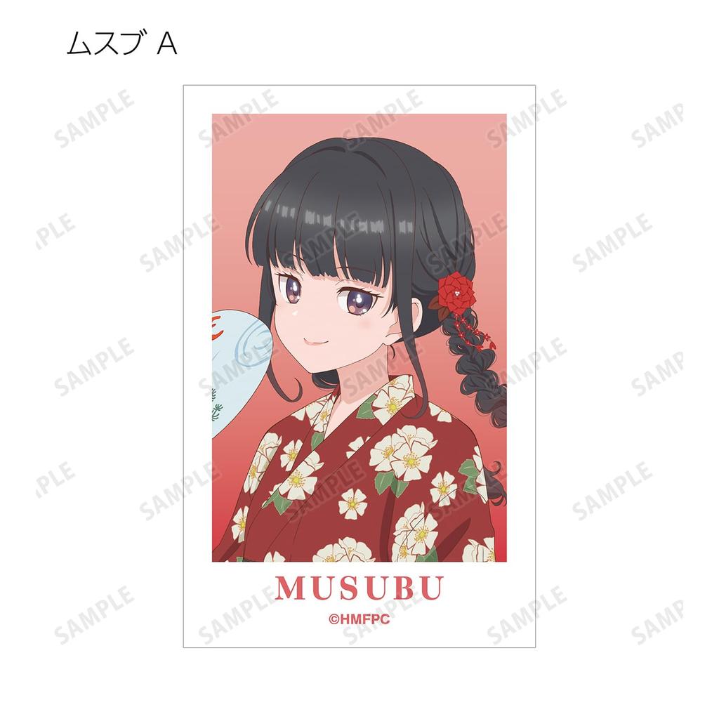 TV Anime [Utagoe wa Mille-feuille] Original Summer Festival Ver. Trading Instant Camera Style Illustration Cards, Box of 12