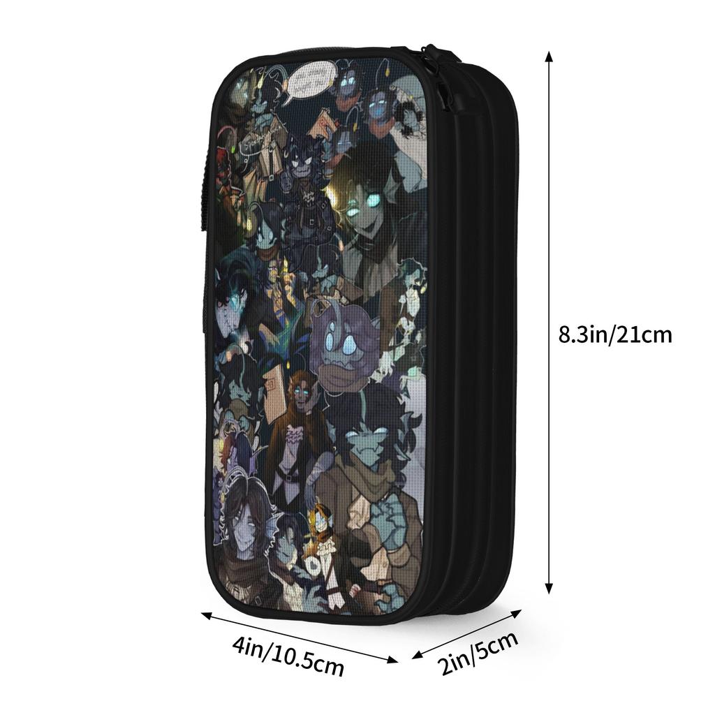 Classic Sebastian Solace Pencil Cases Pencil Pouch Pen Holder for Girls Boys Big Capacity Bags Students School Zipper Stationery