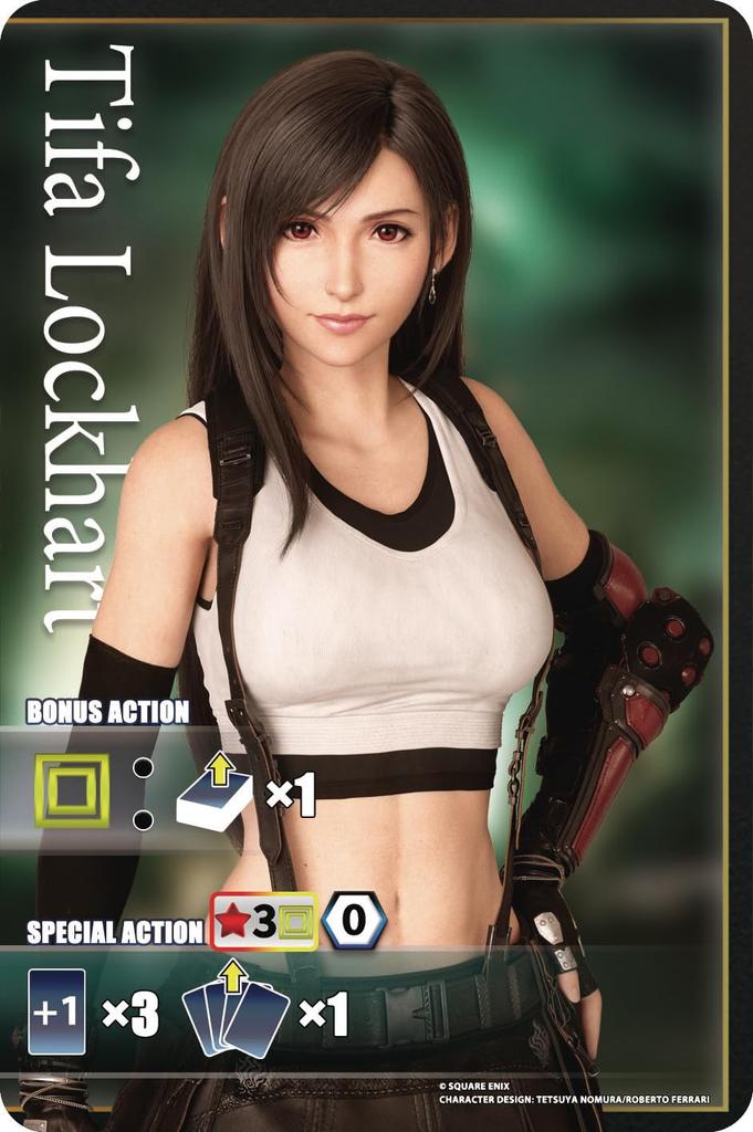 Square Enix Final Fantasy VII Remake Materia Hunter Board Game