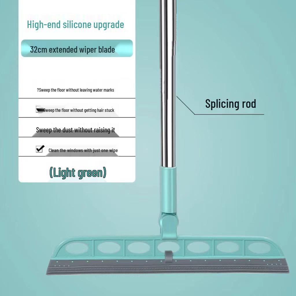 Silicone Magic Broom & Non-Stick Floor Squeegee Mop
