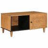 Coffee Table Light Brown 100 X 54 X 40 Cm Particleboard