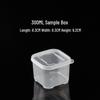 Square Food Storage Box for Kitchen and Canteen Sample Retention
