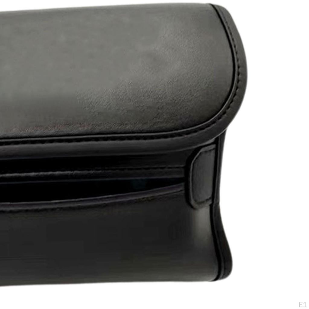 Car Tissue Box Holder Seat Back Organizer Storage, PU Leather ,Universal ,Center