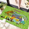 Halloween Cartoon Comedy Adventure Movie Scooby-Doo Carpet Is Suitable for Living Room and Bedroom Doormats Office Balcony Decorative Carpet V6
