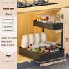 Jingmeida Extendable Under-Sink Organizer Rack