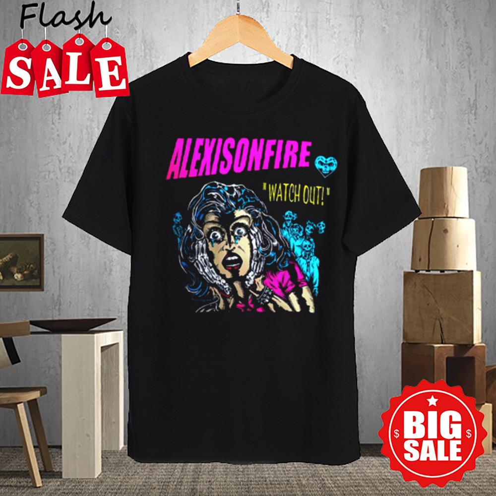 Alexisonfire Watch Out Short Sleeve Black Size S to 5XL Shirt AG1196 Unisex T-Shirt L