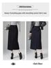 Women's 2026 High-Waisted Irregular Midi Skirt - Slimming Professional Fit