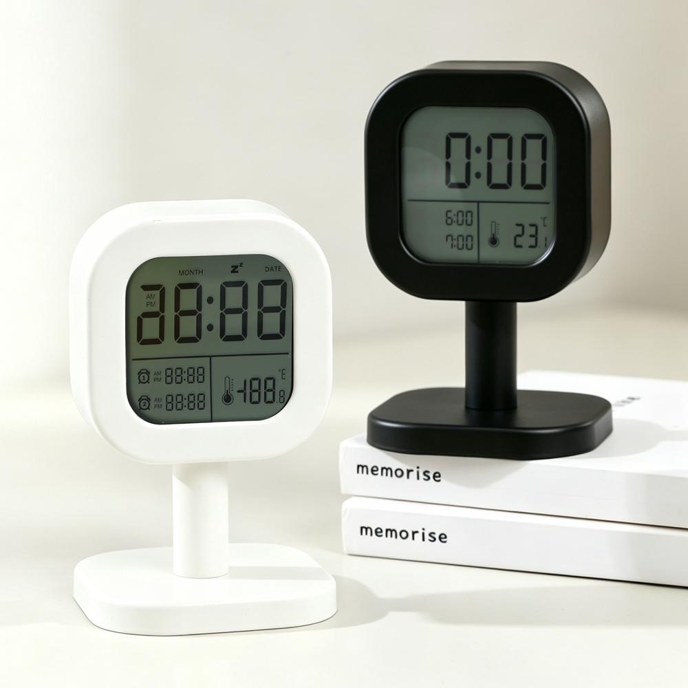 Timed digital alarm clock High value student special table Desktop loud temperature Electronic display clock