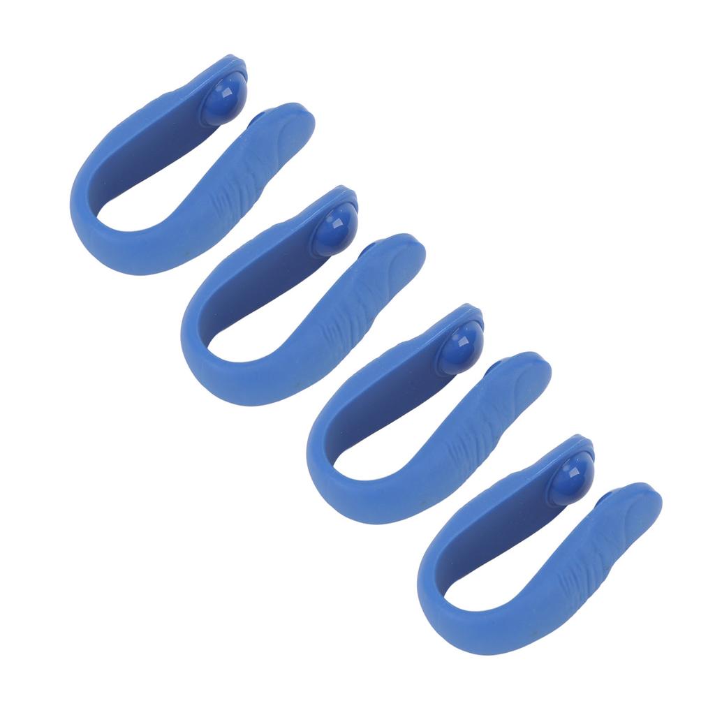 4 szt. Klips do punktów akupresurowych na dłoni Redukcja stresu Noszony Uśmierzanie napięcia Klips akupresurowy Niebieski