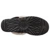 UGG Classic Short Patchwork Fluff Stay Warm Cozy Fleece Lined Black Women's 1098071-BLK